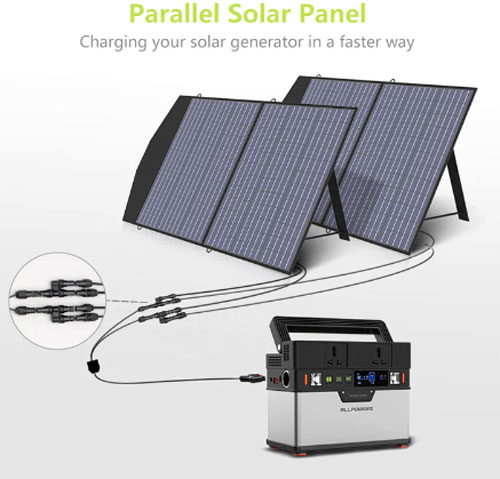 Солнечная панель ALLPOWERS 100 Вт SP-027