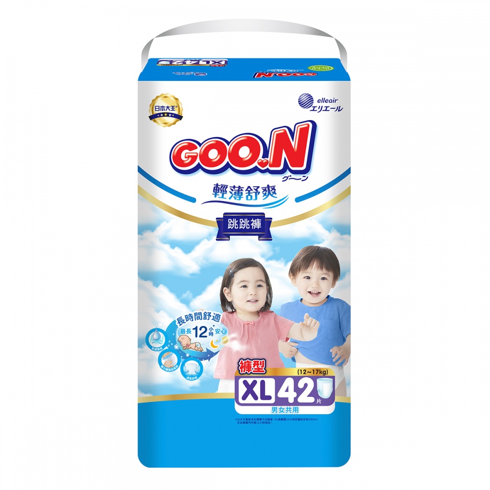 Підгузки-трусики Goo.N Slim & Comfortable XL 12-17 кг 42 шт.