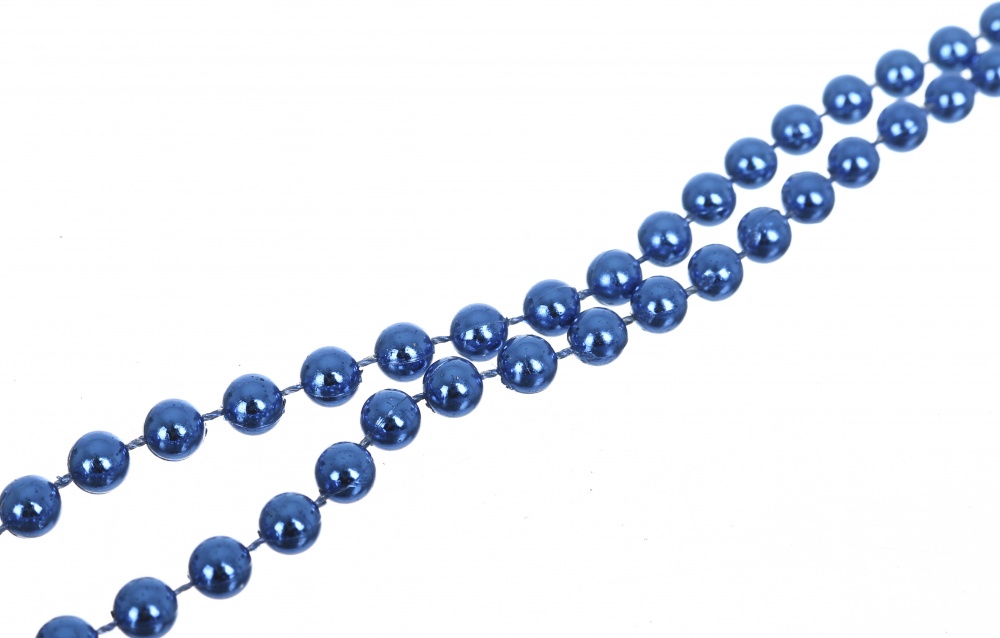 Бусы для елки в тубе в ассортименте EPI-No.17-75-6 6 мм 6 м