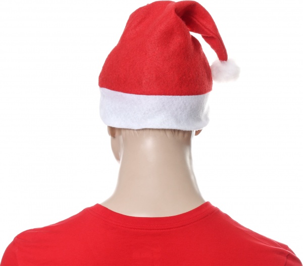 Новогодний колпак 43 см (полиэстер)