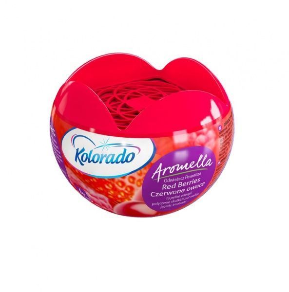 Гелевий освіжувач Kolorado Aromela Червоні ягоди 150 г