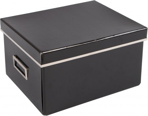 Бокс для документів Probox Piccola архівний 25x20x14 см 2 шт. чорний
