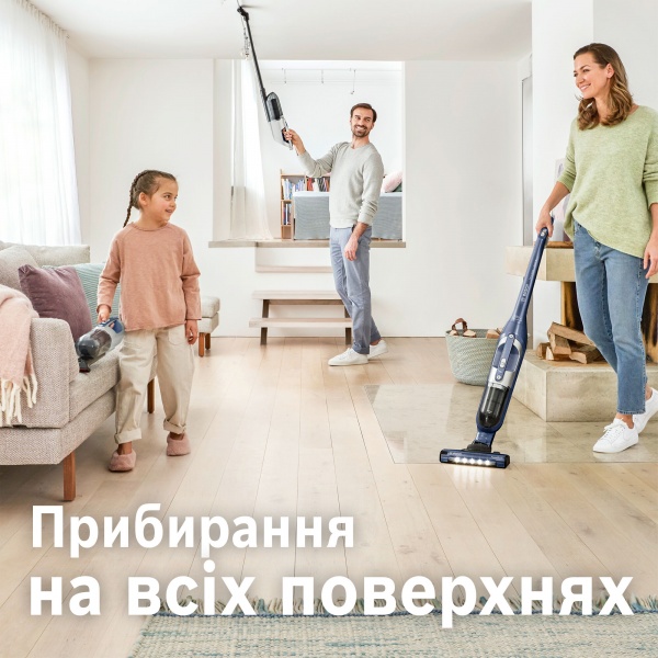 Пылесос аккумуляторный Bosch Flexxo Gen2 Серия 4 BCH3K2851 blue 