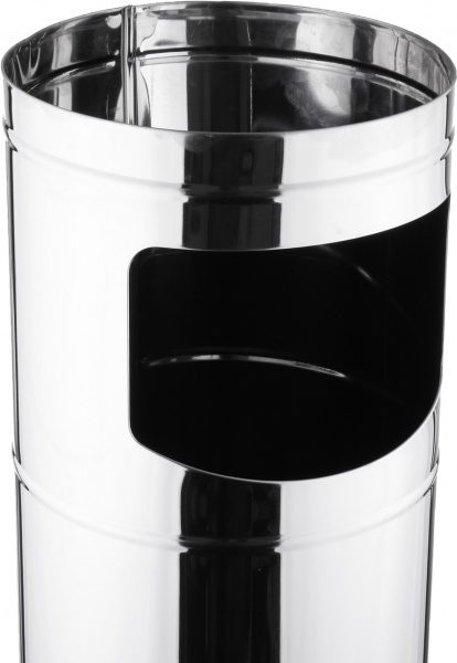 Урна-пепельница EFOR Metal серебряный 64176