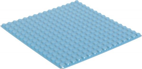 Конструктор BanBao Пластина-подставка для больших блоков 25.5х25.5 см голубая