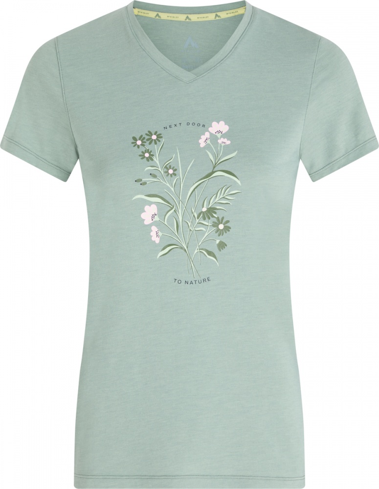 Футболка McKinley Nata II W 430776-903911 р.34 зеленый