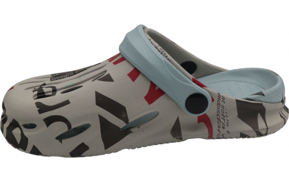 Сабо для мальчиков HW р.39 серый (HS-2437)