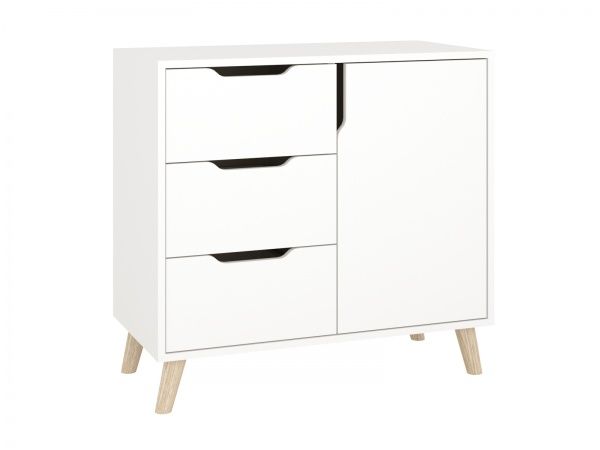 Комод Пєхотін Ретро 800х755х400 білий/білий 
