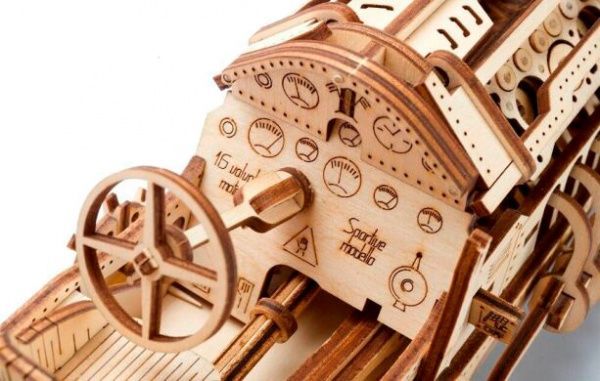 3D-конструктор Ukrainian Gears Спорткар U-9 Гран-при