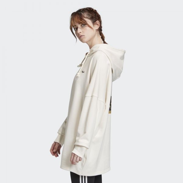 Джемпер Adidas HOODIE GRAPHIC FM4338 р. 38 бежевий