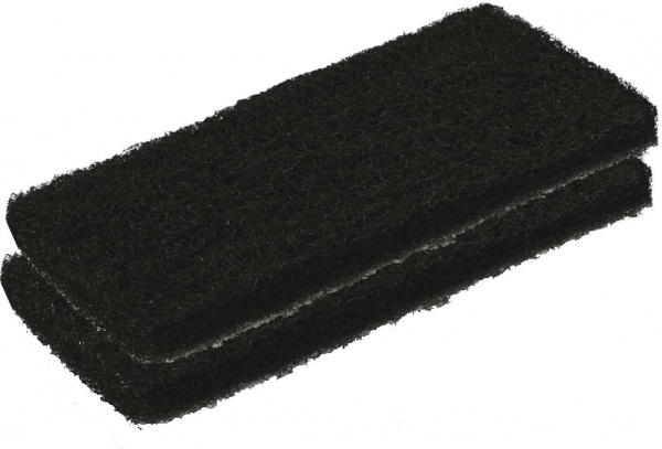 Губка Mapei для очистки чорная жосткая 2 шт.