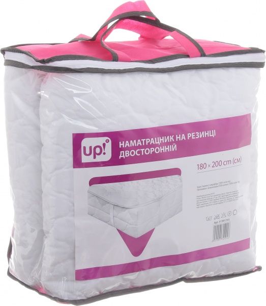 Наматрасник UP! (Underprice) двухсторонний на резинках микрофибра 180x200 см 