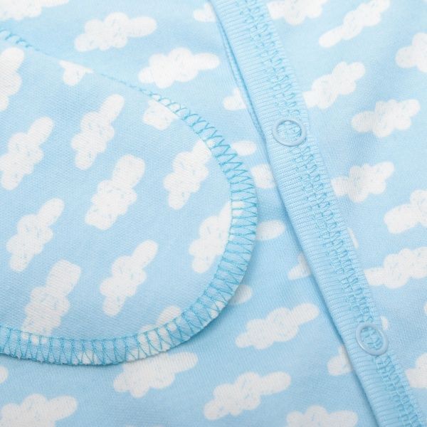 Комбінезон дитячий для хлопчика Маленькие люди тучки 9201-110 р.62 блакитний 