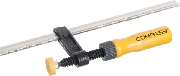 Струбцина Compass 250x50 мм F-подібна ECF250