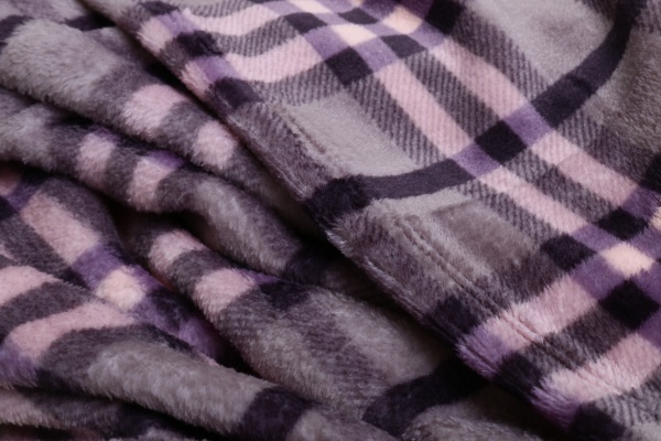 Плед Frannel Home story 160x200 см фіолетовий La Nuit 