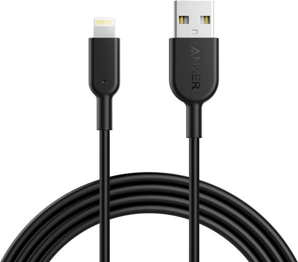 Кабель Anker USB – Apple Lightning 1,8 м чорний (A8433H11) Powerline II 