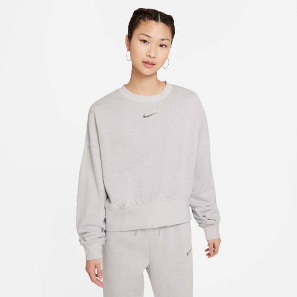 Світшот Nike W NSW ESS FLC CREW CLCTN RE DJ6937-094 р. XL білий