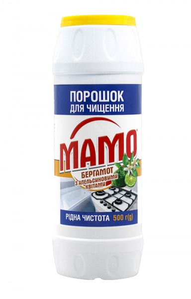 Порошок для чистки МАМО Бергамот с апельсиновыми цветами 500 г
