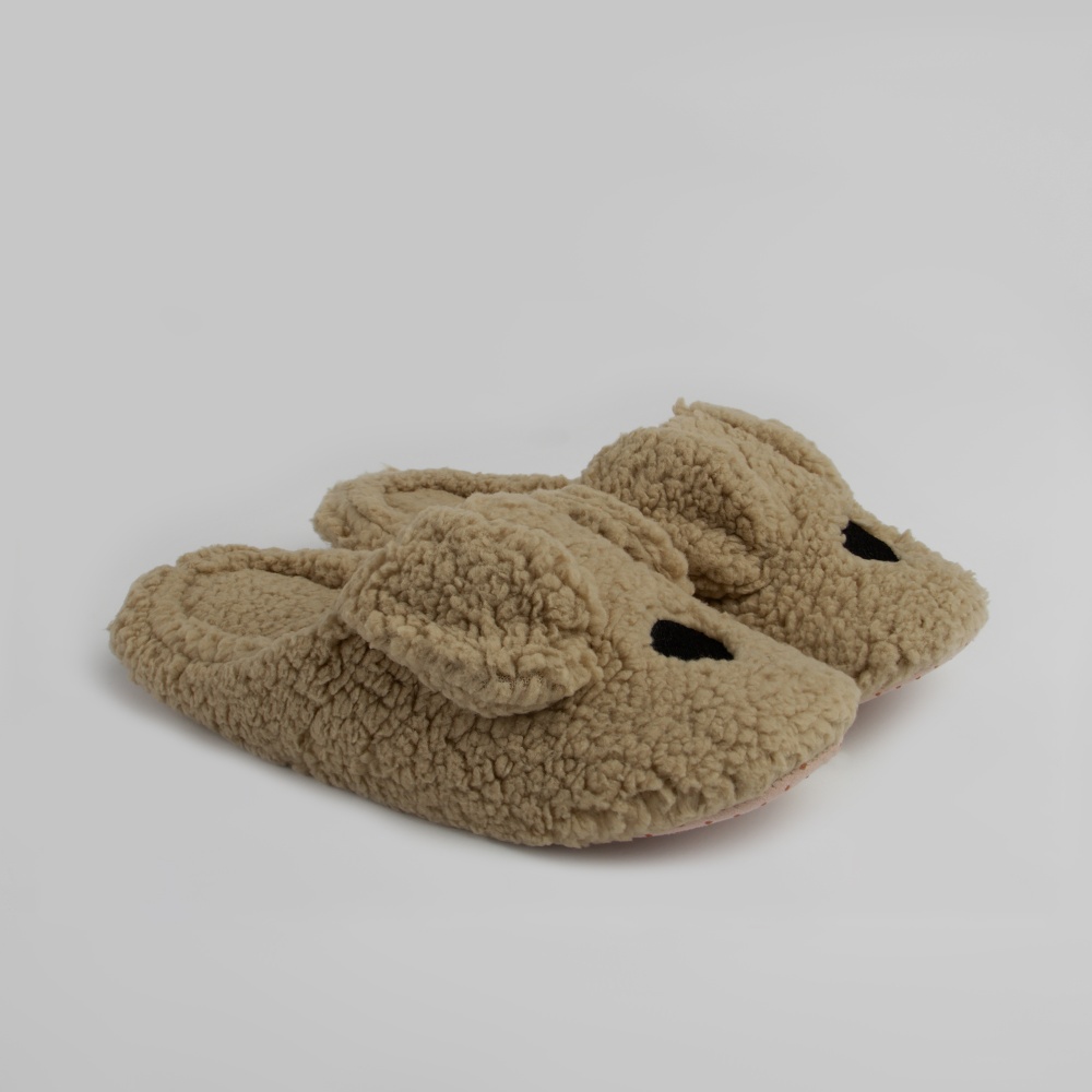 Тапки домашние Twins Animals dog р.38/39 коричневый