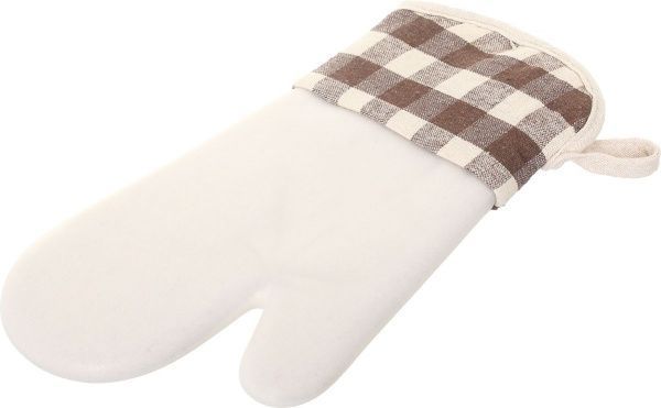 Силиконовая прихватка Brown check 18x30 см коричневый UP! (Underprice) 