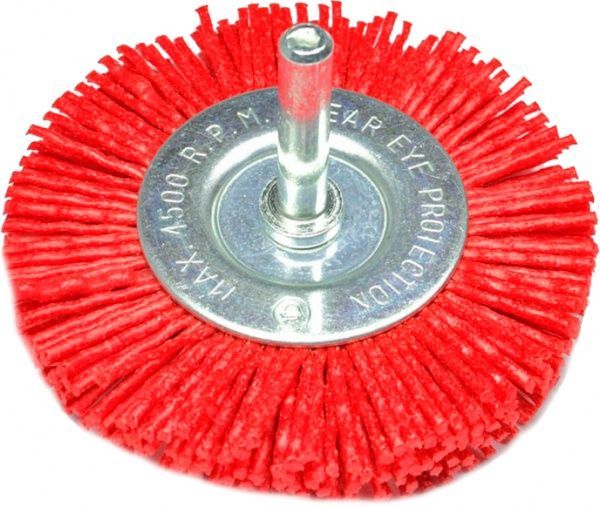 Щітка-шкребок дискова S&R нейлонна 75мм 136840075