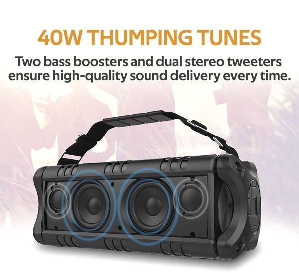 Портативна колонка Promate Escalade 30W IPX5 2.0 black 