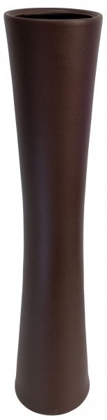 Ваза Труба муар шоколад 77 см