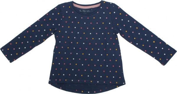 Футболка для дівчаток 5.10.15. 3H3930 р.92 темно-синій 