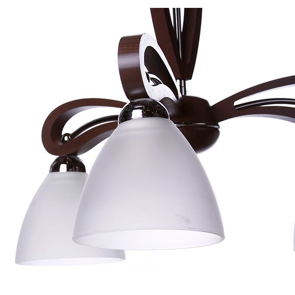 Люстра подвесная ALFA GRACJA 3xE27 венге 20893 