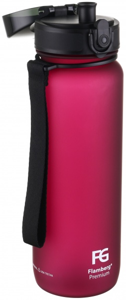 Бутылка для воды City 800 мл фиолетовая Flamberg Premium