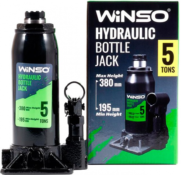 Домкрат гидравлический WINSO телескопический 170500 5 т