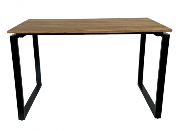 Стол Бастион 1200x680x750 мм черный/дуб крафт золотой 