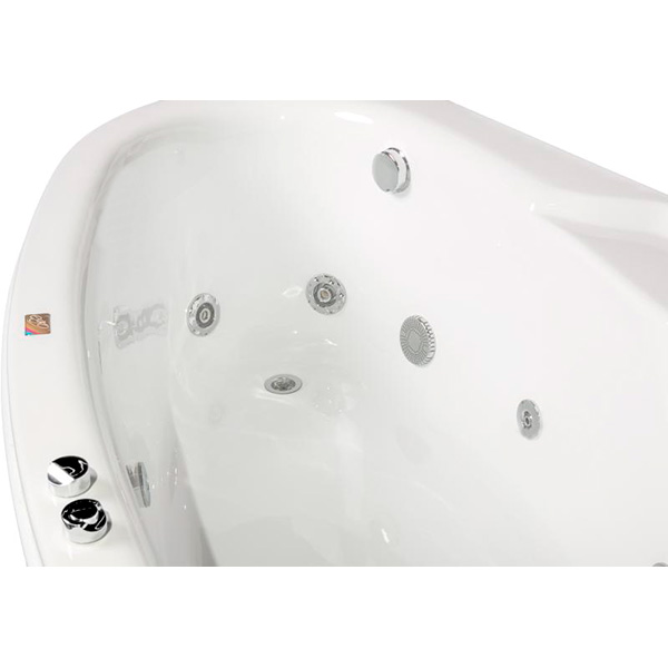 Ванна гідромасажна EGO Nicole 170x110 правобічна (6 компл.) 70410091