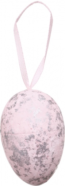 Декорация пасхальная Цветные яйца с лентой набор из 6 шт