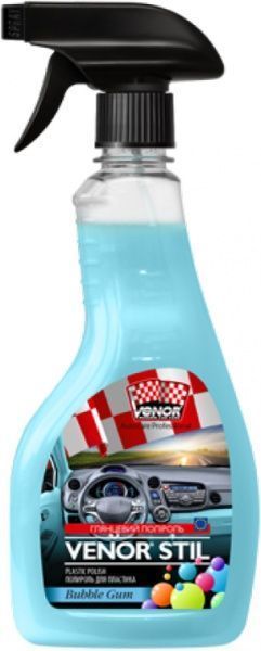 Полироль для приборной панели Venor Stil жевательная резинка 500 мл
