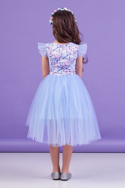 Платье Zironka р.140 голубой Z2-38-0002-3 