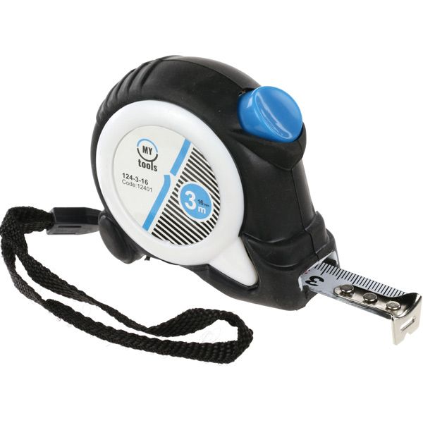 Рулетка вимірювальна Mytools Easy+ 16 мм 3 м