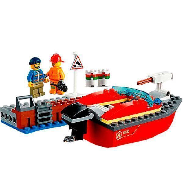 Конструктор Lego City Пожар на причале 60213