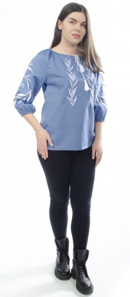 Вышиванка Эдельвика р. XL синий 562-20/00