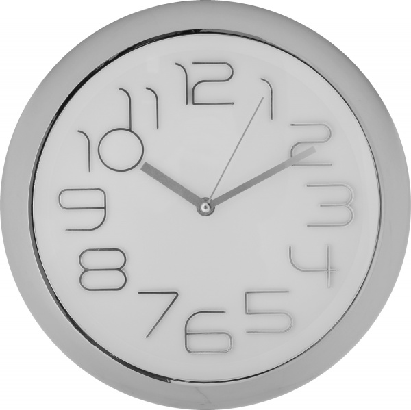 Часы настенные Tuner (XYX 10007S) 30,5x30,5x4,1 см серебряный