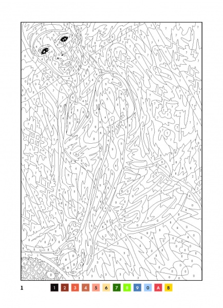 Раскраска «50 магічних фарбованок. Релакс» 978-617-7853-40-3