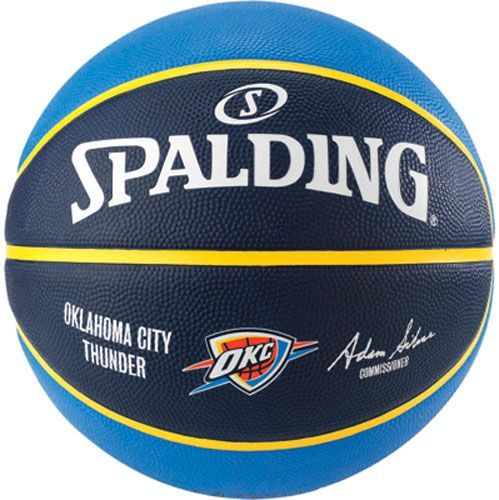 Баскетбольный мяч Spalding NBA Oklahoma City 3001587013917 р. 7 