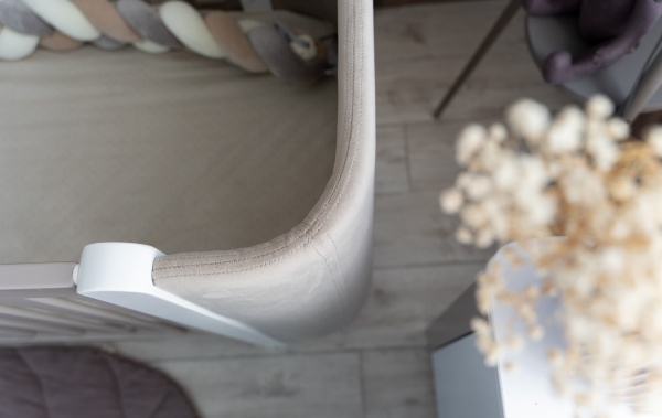 Ліжечко дитяче Veres Монако Велюр капучино-білий 05.3.1.212.13