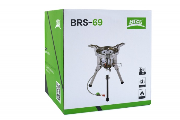 Горелка газовая BRS 69 туристический, 4360 ВТ