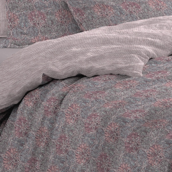 Комплект постільної білизни Folon 2 червоний Lameirinho 