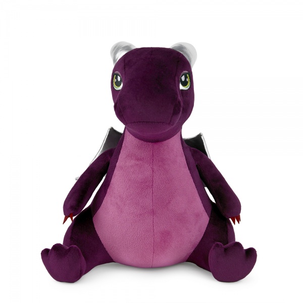 М'яка іграшка WP Merchandise Дракон Кіра 37 см бордовий FWPDRGNKIRA23BR00