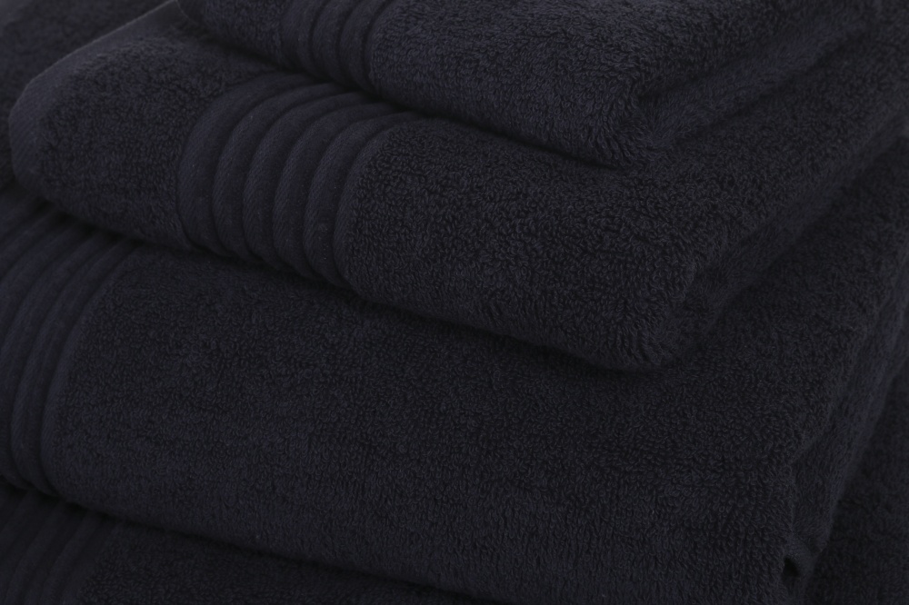 Полотенце махровое Meda 70x140 см черный La Nuit