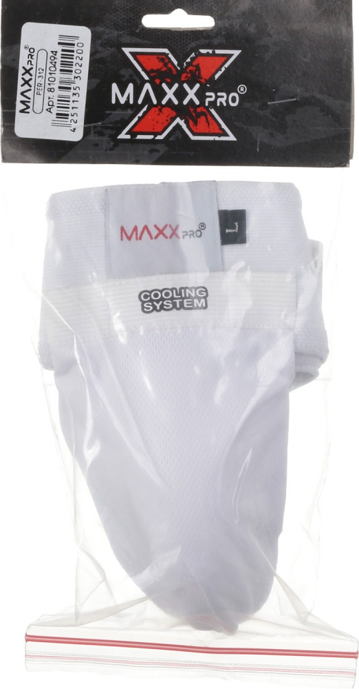 Защита паха MaxxPro р. L PER-312 White L белый