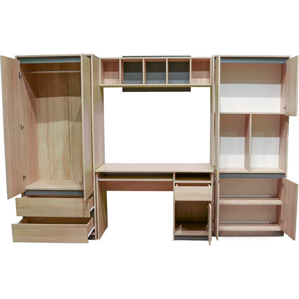 Стінка Madagascar II BogFran дуб сонома/графіт