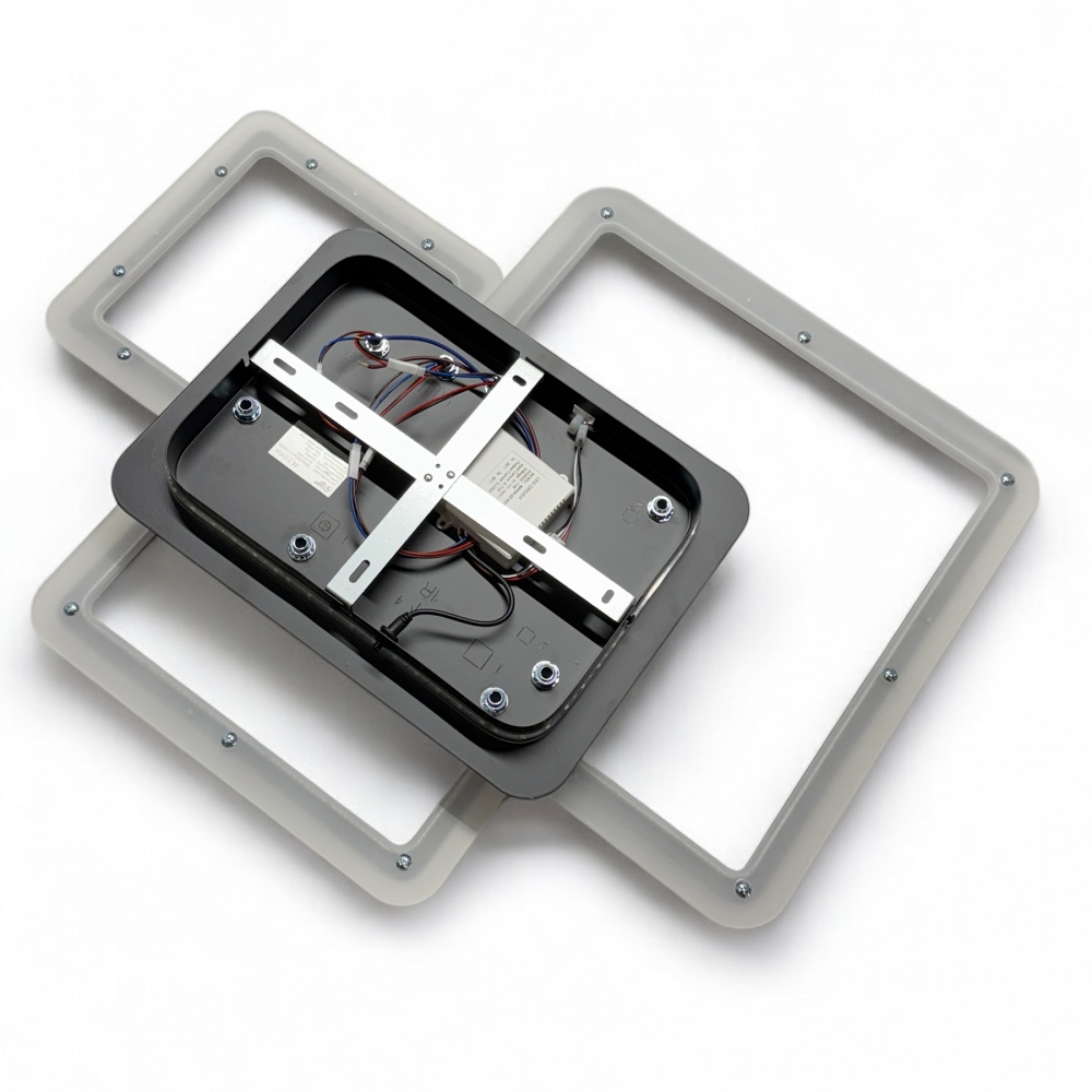 Люстра потолочная LIGHT SET MAVKA LED 6561 S 75 Вт черный